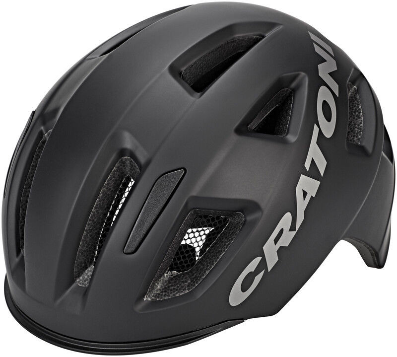 Cratoni C-Pure Kask rowerowy, black matte S/M 54-58cm 2020 Kaski miejskie i trekkingowe