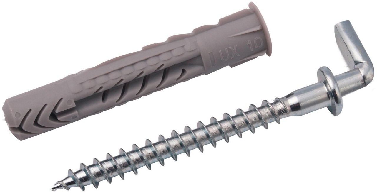 Fischer Kołek uniwersalny UX 10x60 WH K 2 sztuki