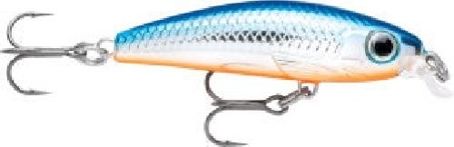 Rapala Minnow 06 Ultra Light wędkowanie loki, 2,5-calowy, Silver Blue 074886