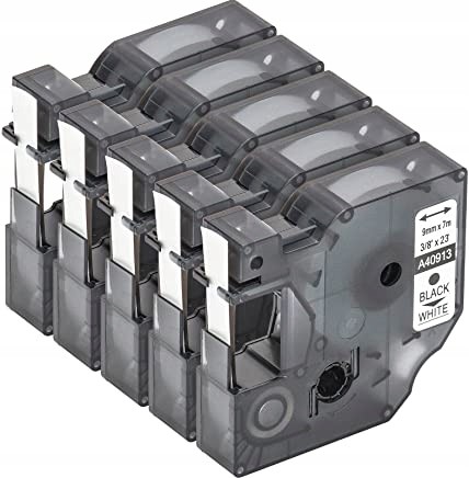 Dymo 5x Taśma do 7m 6mm Label Manager 40913