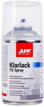 APP AUTO PLAST 2K KLARLACK FD lakier bezbarwny do lamp 250ml