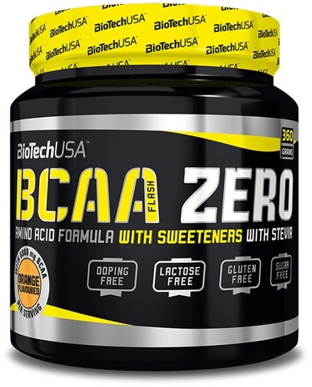 BioTech USA Odżywka białkowa, BCAA Zero, herbata brzoskwiniowa, 360 g