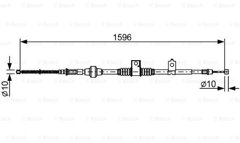 BOSCH Linka hamulcowa lewa, 1 987 482 520 - Bezpłatny zwrot do 30 dni, największy wybór produktów. 1987482520