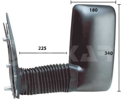 ALKAR Lusterko zewnętrzne 9219977