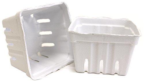 BCI Crafts Berry Basket 10/PKG-White 10STRWHT