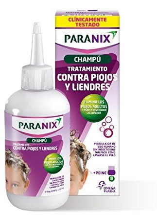 Paranix Omega paranix leczenia Shampoo 200 ML głowa wszy farmaceutyczna 301810