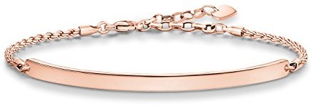 THOMAS SABO Thomas Sabo damski bransoletka Love Bridge bransoletka 925 Srebrny 18.5 cm  lba0008  415  12-l18 V LBA0008-415-12-L18v