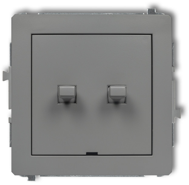 Karlik Łącznik świecznikowy DECO Szary