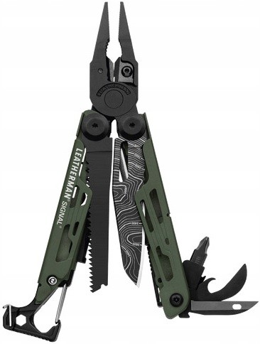 Leatherman Multitool Signal Green Topo Limited
