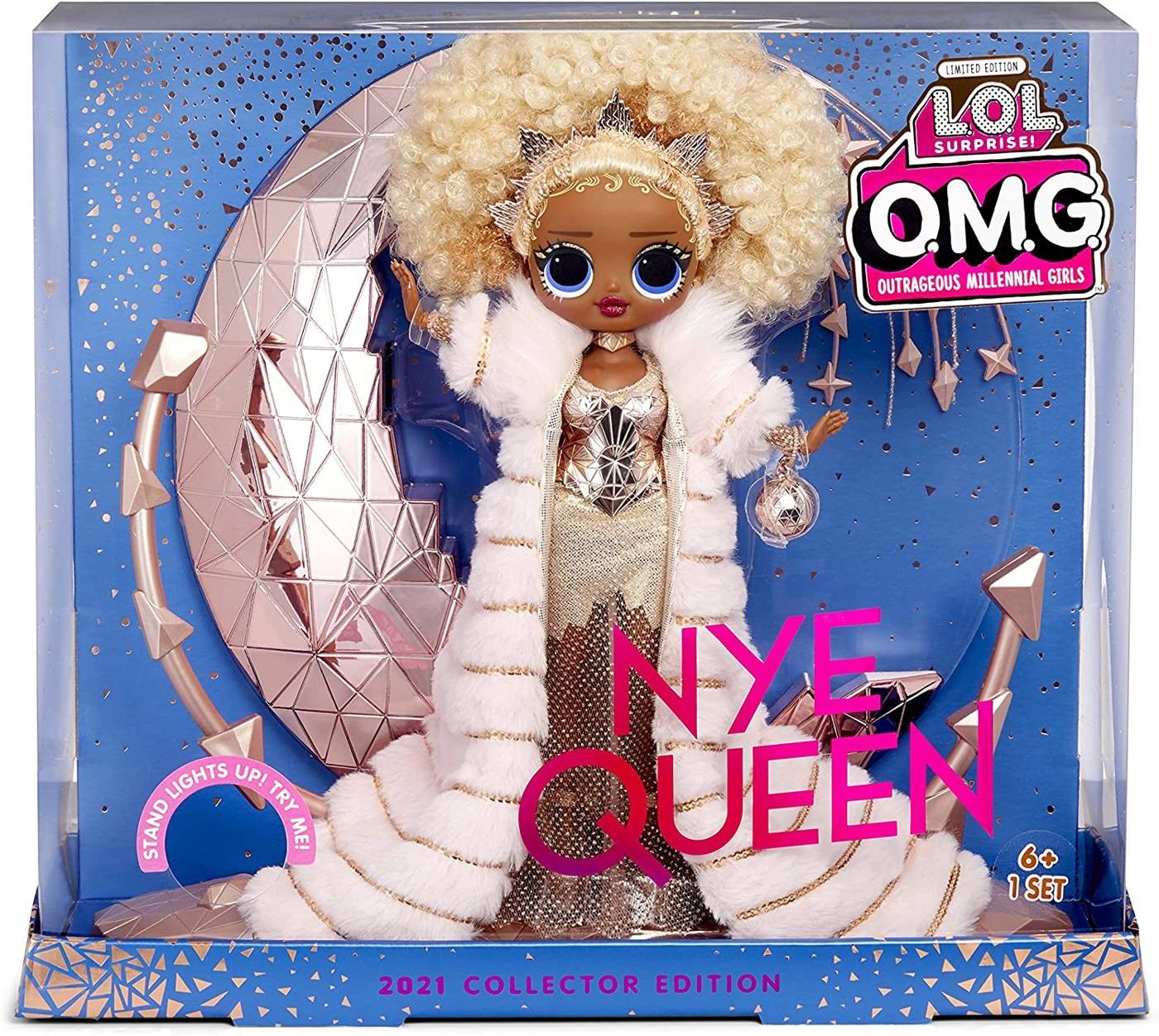 MGA Entertainment LOL Surprise OMG Lalka 2021 Holiday NYE Queen 576518 576518