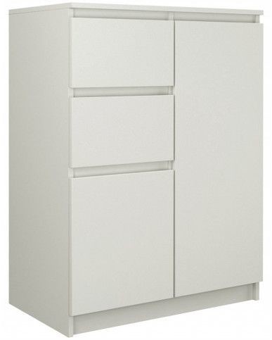 Elegancka Biała Komoda Zihim