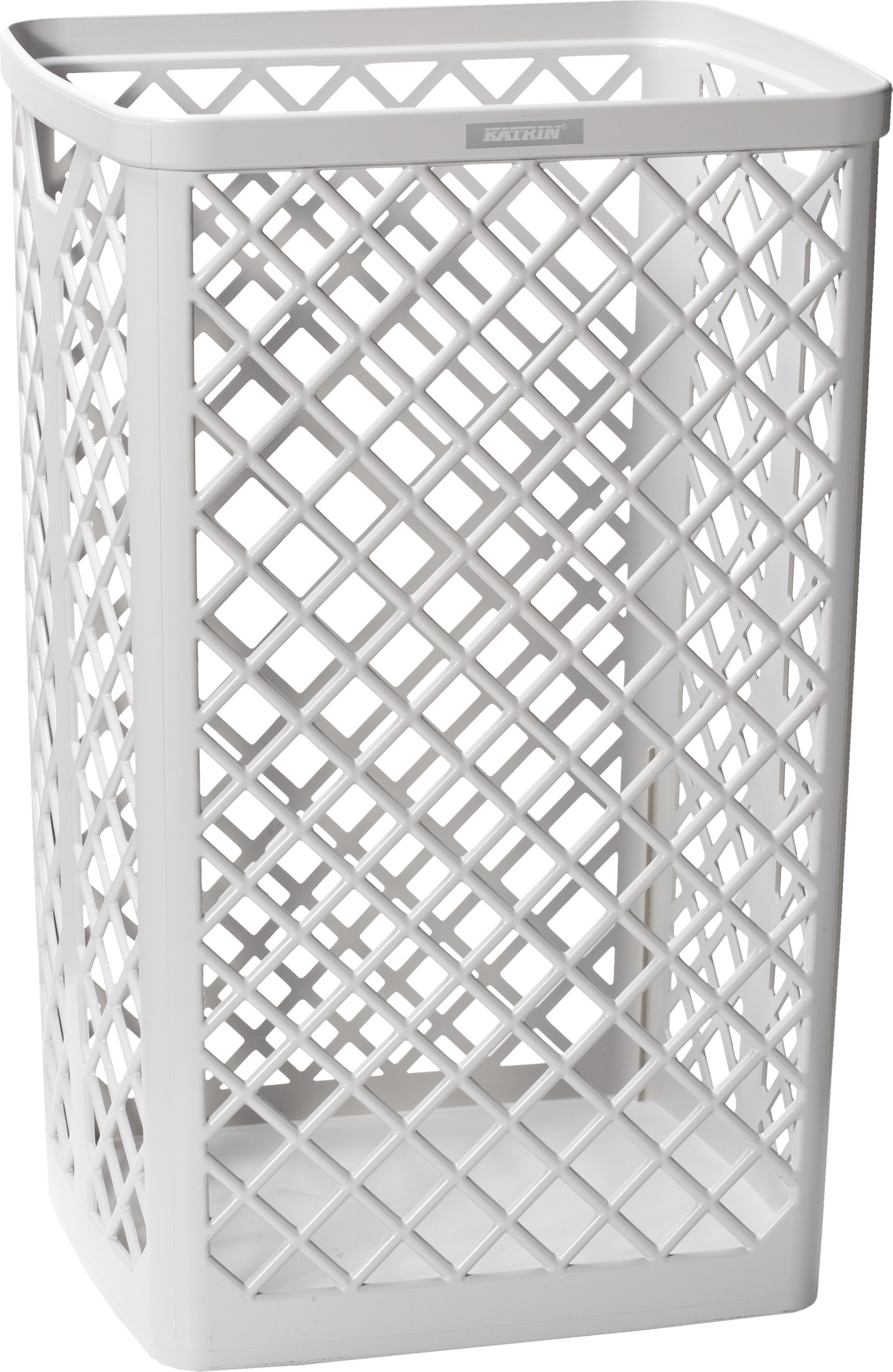 Katrin Inclusive ażurowy pojemnik na odpady 40 L Biały 4287