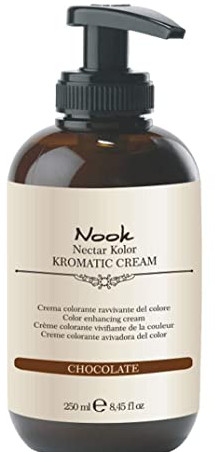 MAXIMA NOOK Nook Nectar Color Kromatic Cream odżywka koloryzująca CHOCOLATE (Czekoladowy brąz) 250 ml