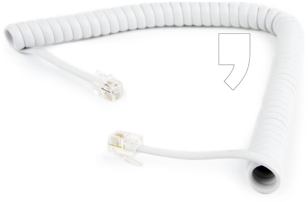 Gembird Kabel telefoniczny RJ10 2 m