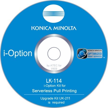 Konica Minolta i-Option License Kit do Bizhub C227 C287 | LK-114 | A0PD02P) A0PD02P