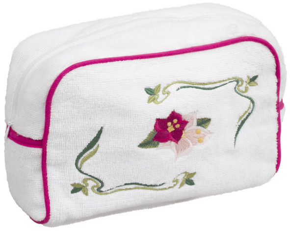 Soft Cotton Torebka kosmetyczna LILY Biały 20589BAG