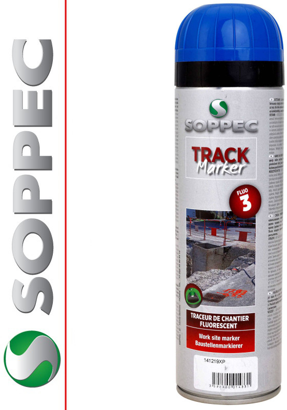 Soppec Farba 500ml TRACK MARKER NIEBIESKA 141219