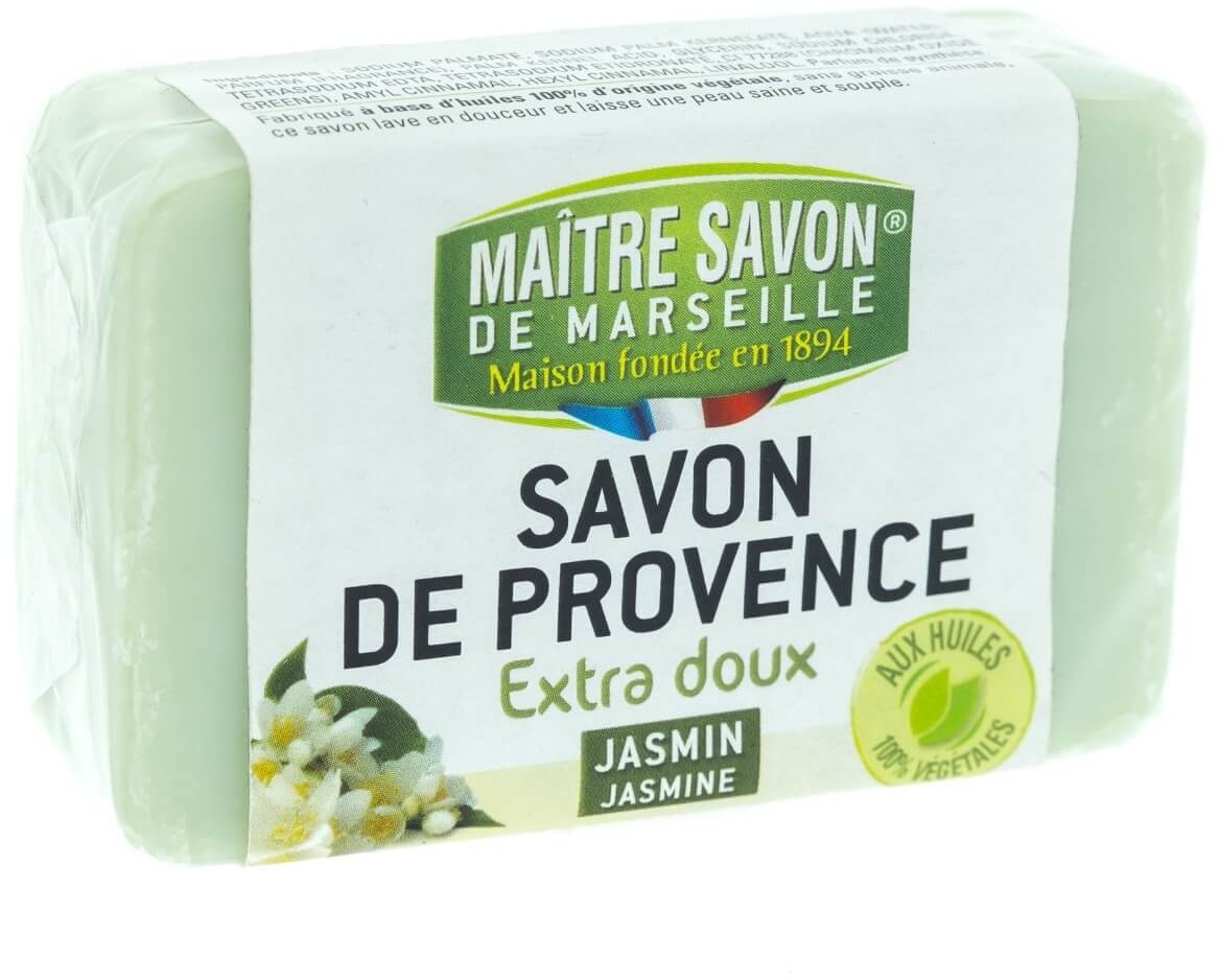 Maitre Savon De Marseille Mydło marsylskie jaśmin 100 g - Maître Savon