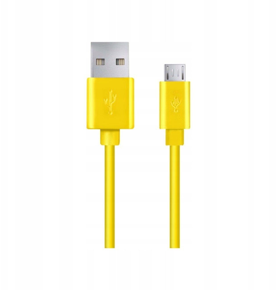 Esperanza EB144Y Kabel Usb micro A-b 1.5m żółty