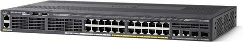 Linksys Catalyst 2960-X 24 GigE PoE 110W 2xSFP + 2x1GBT LAN Base WS-C2960X-24PSQ-L