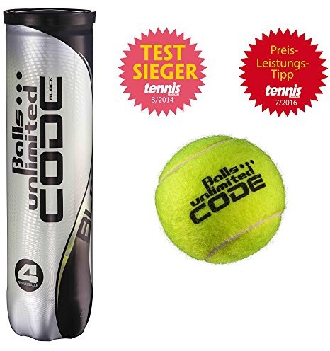 Topspin Balls Unlimited Code Black 4er puszka TOBUCB