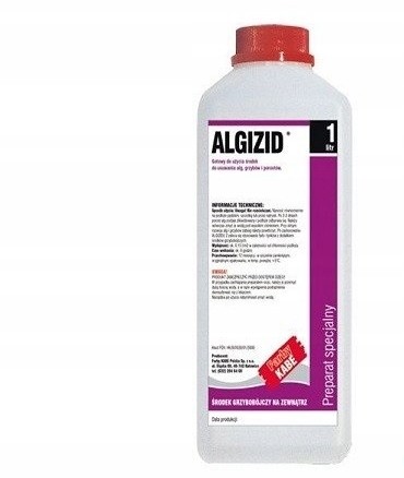 Algizid Z 1L preparat do usuwania glonów i grzybów