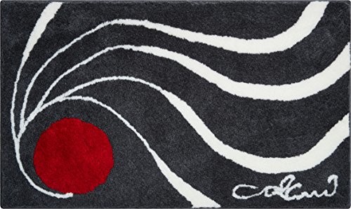 GRUND Colani Ekskluzywna wykładzina łazienkowa w 100% akrylowa, ultralekka, antypoślizgowa, posiada certyfikat ÖKO-TEX, 5 lat gwarancji, 60x100 cm b2162-164068