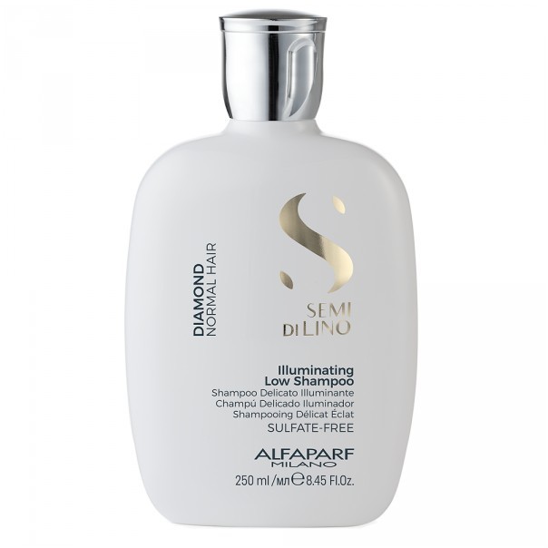 Alfaparf MILANO Semi di Lino Diamond, szampon rozświetlający do włosów normalnych, 250ml ALF000147