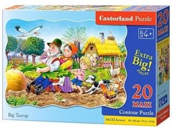 Castorland 20 EL. MAXI Rzepka 460584