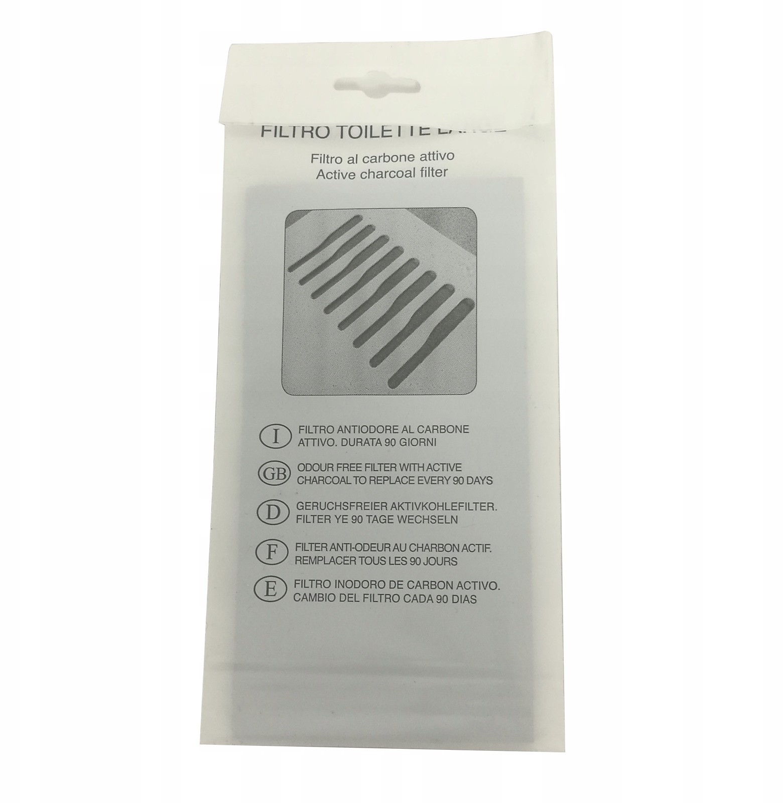 Filtr Wkład Węglowy Do Kuwet Mp Duży 190x100mm