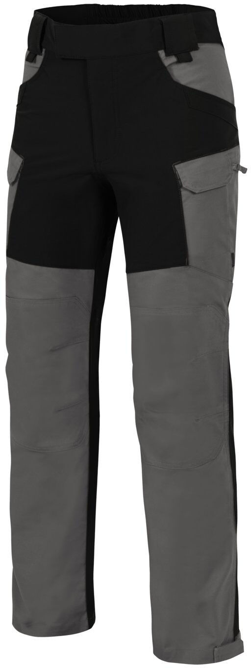 Helikon tex Spodnie Hybrid Outback Pants - DuraCanvas - Cloud Grey/Black A - XXL/Short (SP-HOP-DC-8401A- HE.SP-HOP-DC-8401A-A07