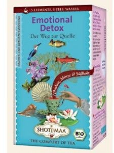 Shoti maa Herbata Emotional Detox (Clarity) (element wody: słodki hibiskus i mięta) 16 torebek, Shoti Maa