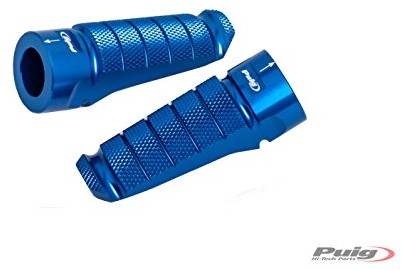 top Puig E51 pasujący ESTRIBERAS Hi-Tech, Pilot, lewo/prawo, niebieski 6301A