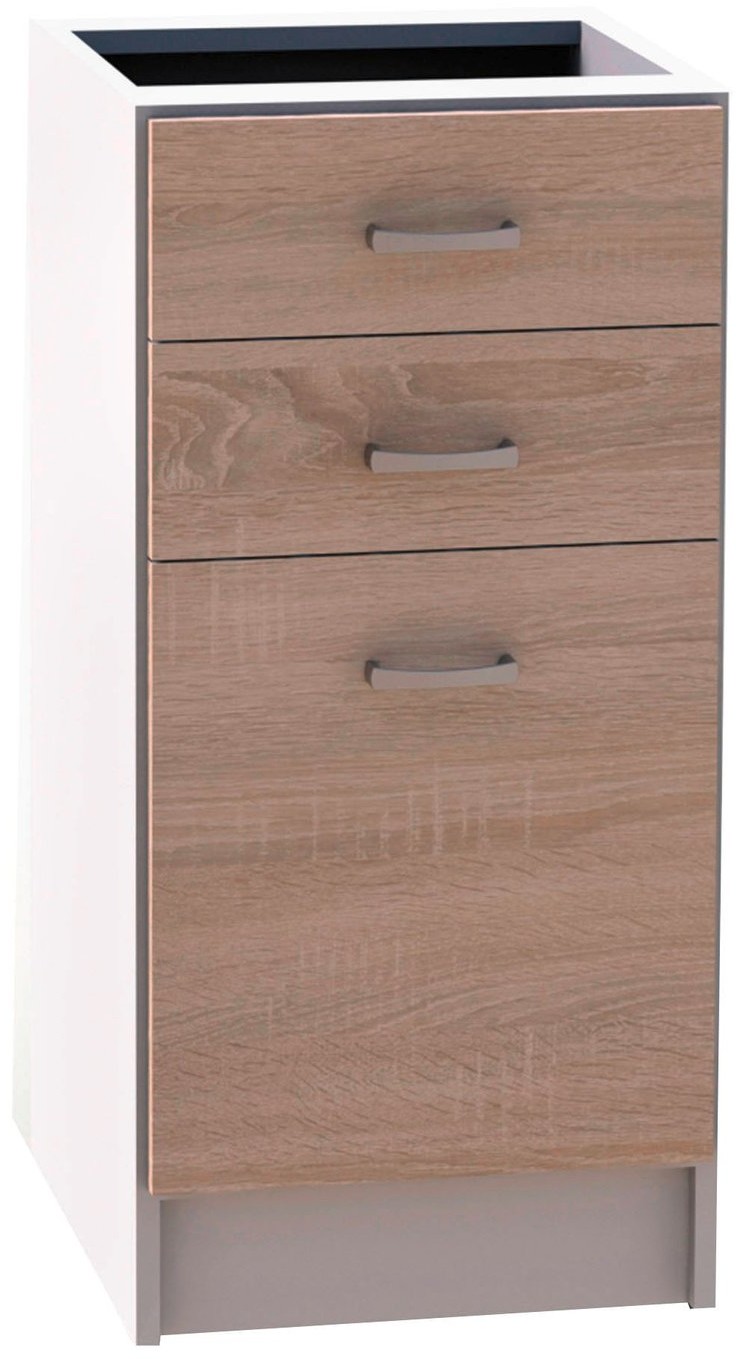 Black and White Style Szafka dolna Adel D40SZ dąb sonoma