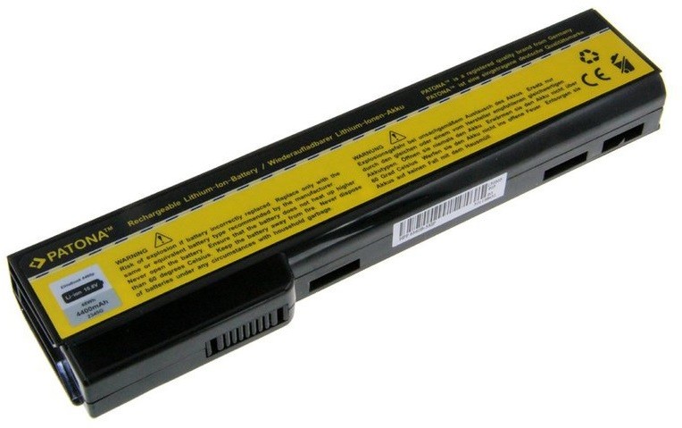 HP PATONA bateria do ProBook 8460p 4400 mAh Li Ion 10,8 V PT2345