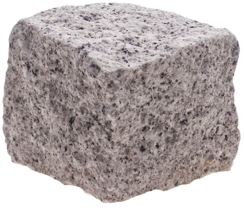 Kostka granitowa NIEREGULARNA 8/11 x 8/11 x 8/11 cm