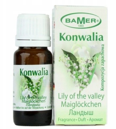 Bamer Olejek Eteryczny Konwalia 7ml Aromaterapia