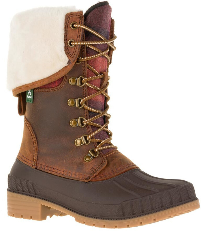 Kamik Kamik Siennaf2 Buty Kobiety, brązowy US 6 | EU 37 2020 Buty za kostkę NK2185W-DBR-37