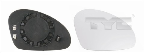 TYC Szkło lusterka, lusterko zewnętrzne TYC 331-0048-1