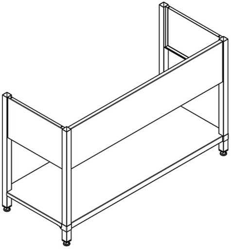 Franke Stelaż rozłożony MAXF140-60