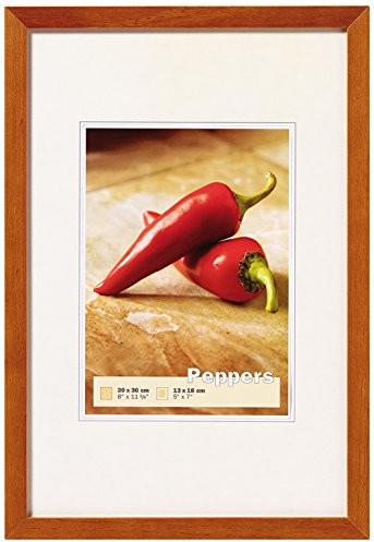Walther wzornictwo Peppers holzr. 009 X 013 ramka na zdjęcia, drewno, buk, 11.5 x 1.5 x 15 cm BP913P