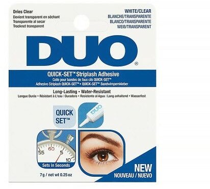 Ardell Klej do rzęs Duo quick-set striplash adhesive white clear 7g