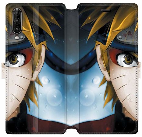 Wiko Cokitec Pokrowiec ochronny do View 4 / View 4 Lite Manga Naruto, skóra, biały 88356
