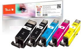 Peach Tusz Canon PGI-520/CLI-521 MultiPack 1x19 4x9 ml CMYK 314991)