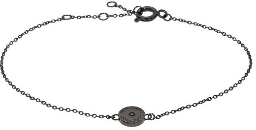 Liebeskind Bransoletka z wisiorek stal nierdzewna 19 cm black LJ-0553-B-20