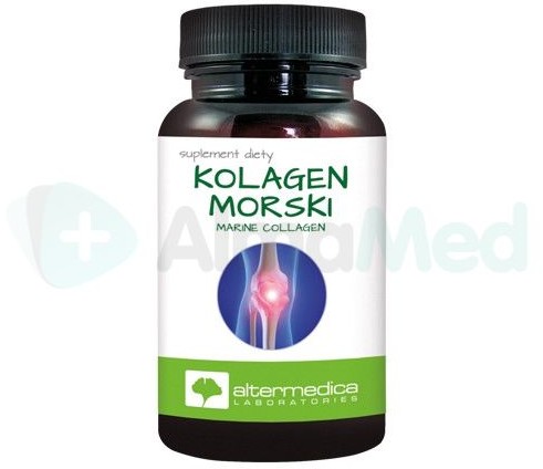 Alter Medica Kolagen morski 90 kapsułek *długi termin przydatności*
