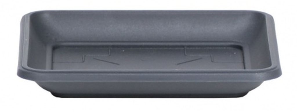 Prosperplast Miska TERRA pod doniczką 17x17 cm, grafit PKWT17-S433