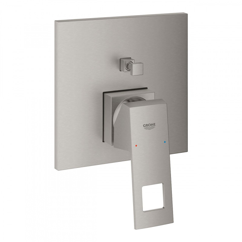 Grohe Eurocube Bateria wannowo-prysznicowa podtynkowa stal nierdzewna 24062DC0