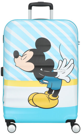 American Tourister Wavebreaker Disney Walizka na 4 kółkach 67 cm mickey blue kiss