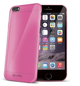Celly Gel Skin TPU etui ochronne do Apple iPhone 6, różowe GELSKIN600P